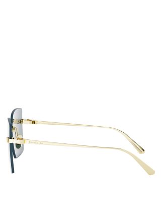 CDior S3U Square Sunglasses, 60mm