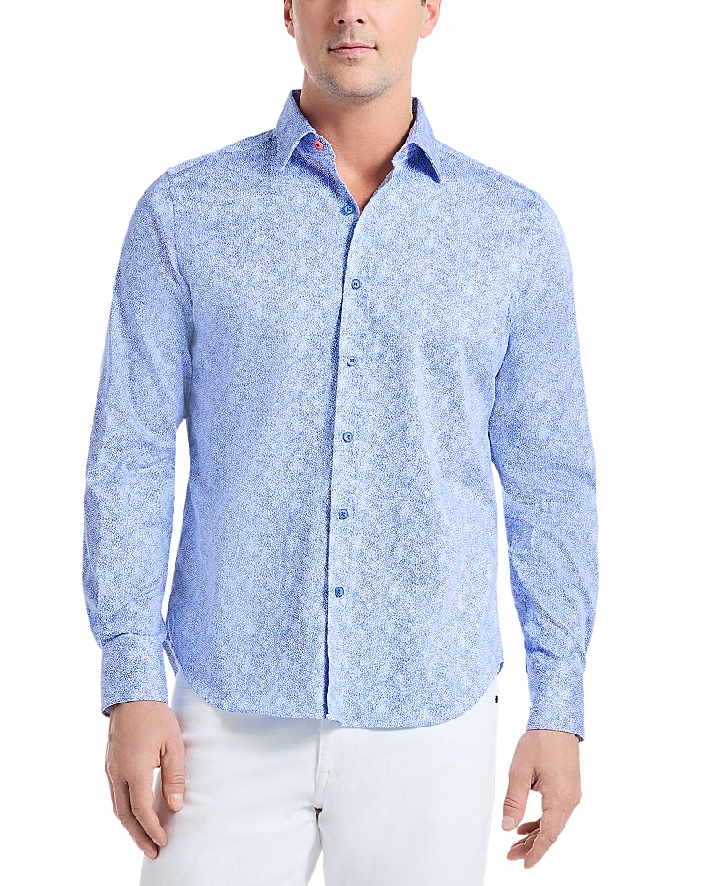 Robert Graham Kefalonia Cotton Stretch Classic Fit Button Down Shirt