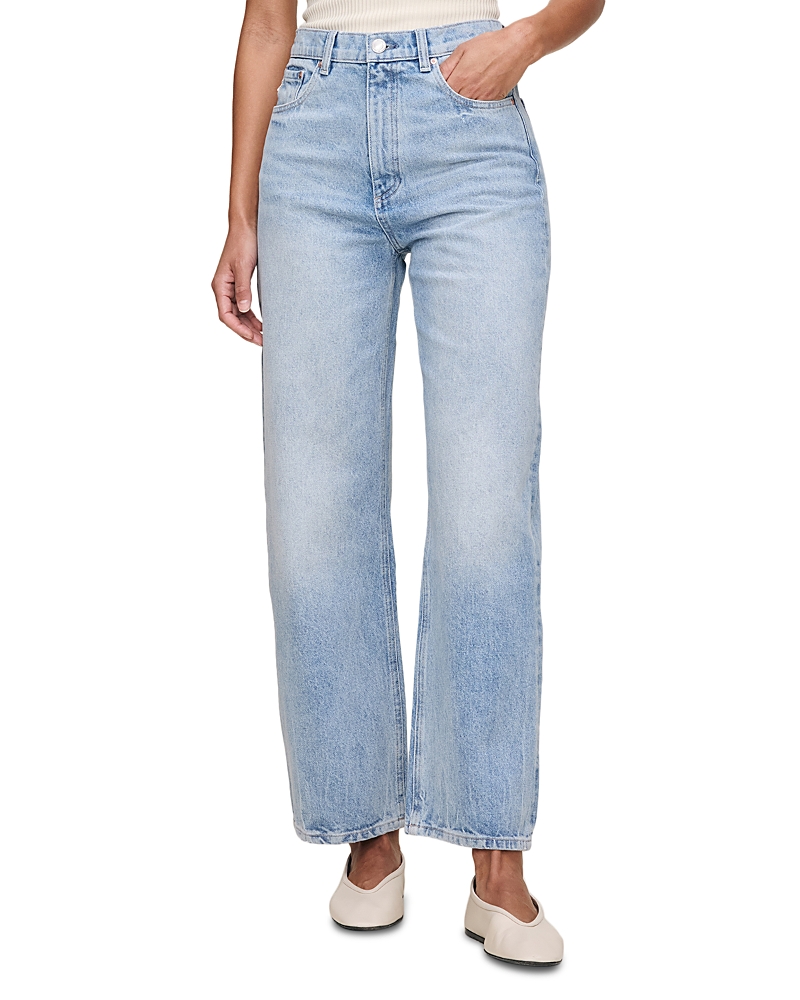 DL1961 Karmine High Rise Refined Wide Leg Jeans in Vintage Light