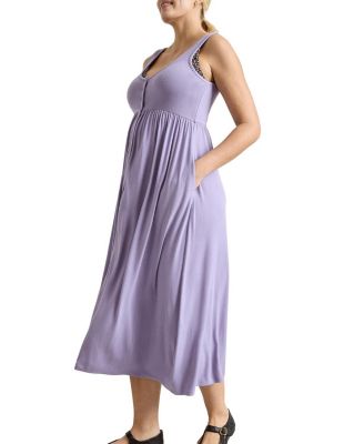  The Softest Rib Nursing Tank Dress