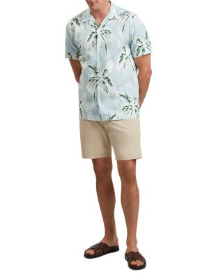 Boche Relaxed Fit Tropical Palm Tree Shirt