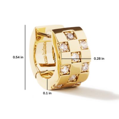  Small Hoop Earrings - Eden