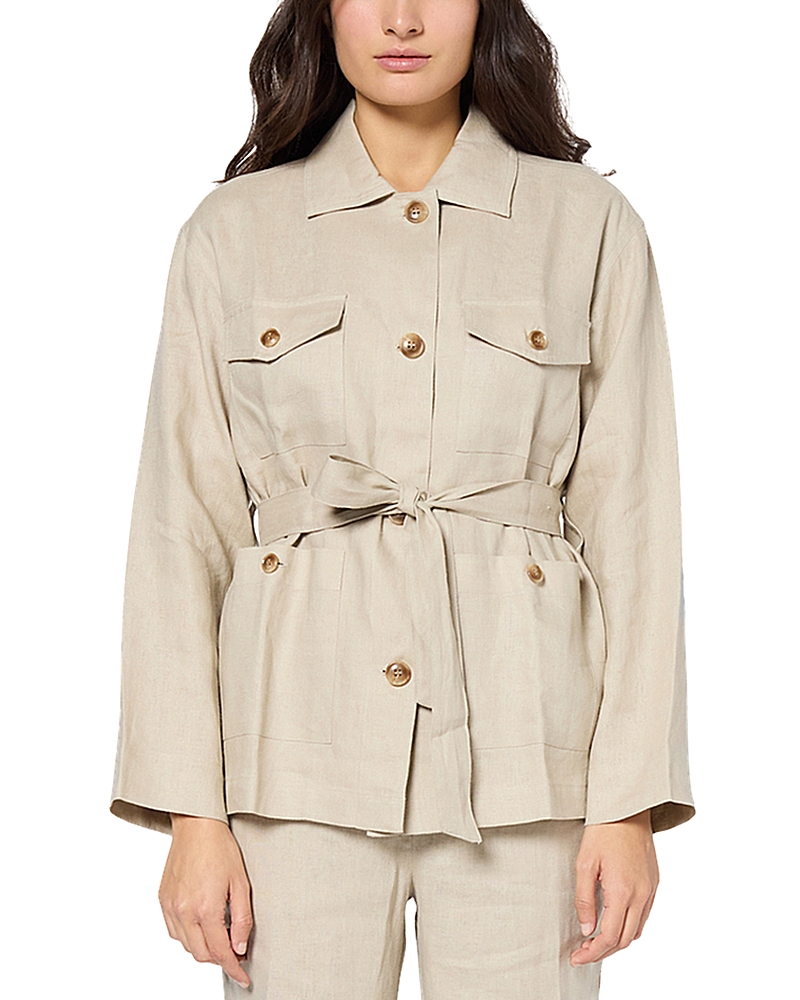 GERARD DAREL RIVAELLE LINEN JACKET