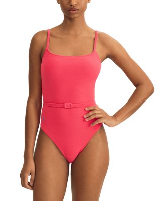 Polo Ralph Lauren - Belted Kennedy One Piece Swimsuit