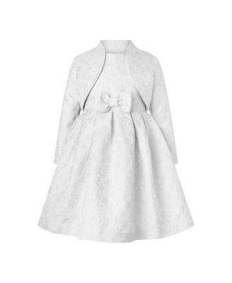 Girls' Floral Damask Bolero Jacket - Little Kid, Big Kid