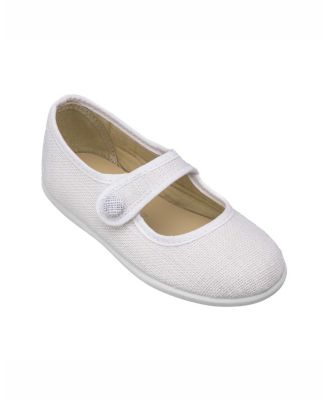 Girls' Linen Mary Jane - Toddler, Little Kid
