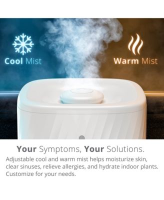 Ultrasonic Humidifier with Cool and Warm Mist