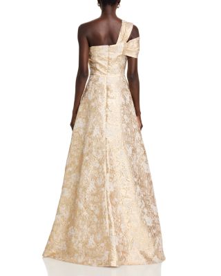 Metallic Jacquard Gown