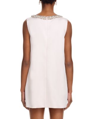 Satin Bow Mini Dress - Exclusive