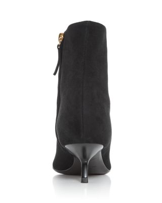 Women's 50mm Suede Toe Cap Bootie
