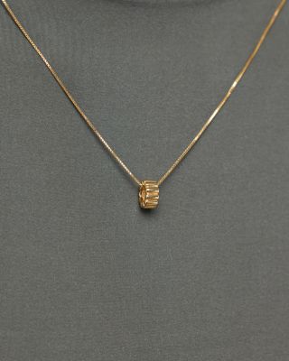 Gold Galaxy Pendant Necklace