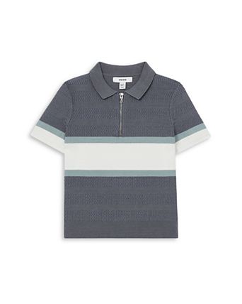 Deux Par Deux Color Block Brushed Jersey Top With Quilted Pocket - Peacoat Black/Beige Deux Par Deux Color Block Brushed Jersey Top With Quilted Pocket - Peacoat Black/Beige