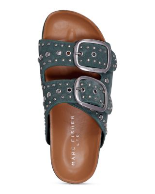Women's Sayge Double Studded Strap Platform Sandals