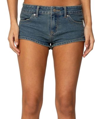 Edikted - Jagger Low Rise Denim Shorts