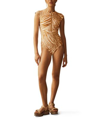 NOTAE Panelled Cap Sleeve One Piece