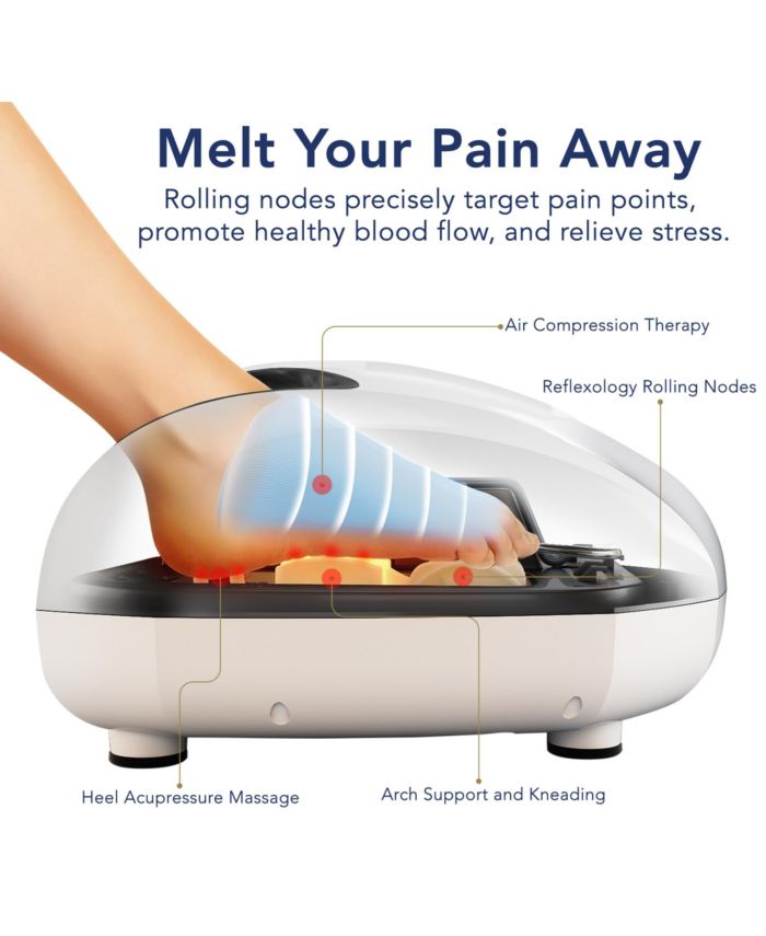 Shiatsu Foot Massager Machine with Multiple Functions and Heat