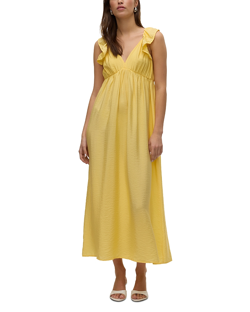 Vero Moda Josie Ruffle Empire Waist Maxi Dress