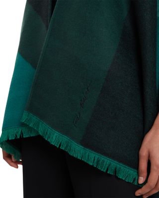 Suffia Buckled Poncho