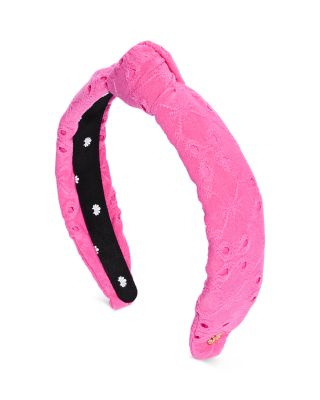 Lele Sadoughi - Eyelet Slim Knotted Headband