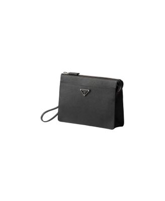 Saffiano Leather Pouch