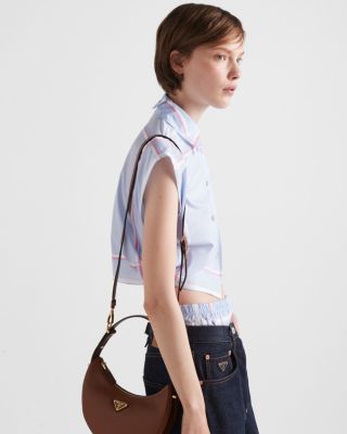 Arque Small Leather Shoulder Bag