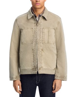 Garment Dyed Canvas Work Jacket