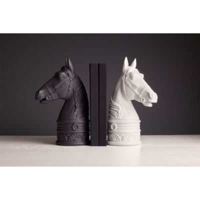Horse Bookend in Black