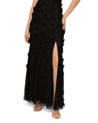 Off-the-Shoulder Beaded Gown