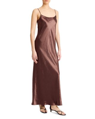Bias Maxi Slip Dress