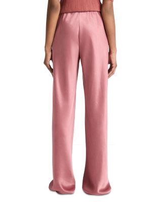 Fluid Satin Bias Pant