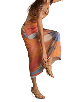 Layla Sunset Print Dress