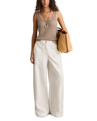 Ashby Wide Leg Linen Pants