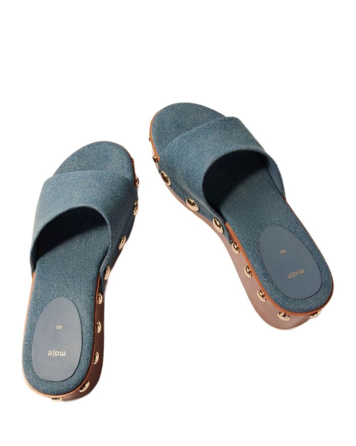 Women's Studded Platform Sandals