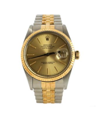 Pre-Owned Rolex - Oyster Perpetual Datejust Automatic Watch in Stainless Steel and Gold 36mm