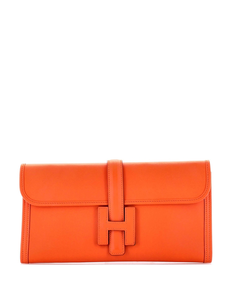 PRE-OWNED HERMES PRE-OWNED HERMES 29 JIGE ELAN CLUTCH SWIFT