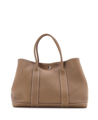 Pre-Owned HERMÈS - 36 Garden Party Tote Leather