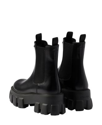  Women's Monolith Brushed Leather Chelsea Boots