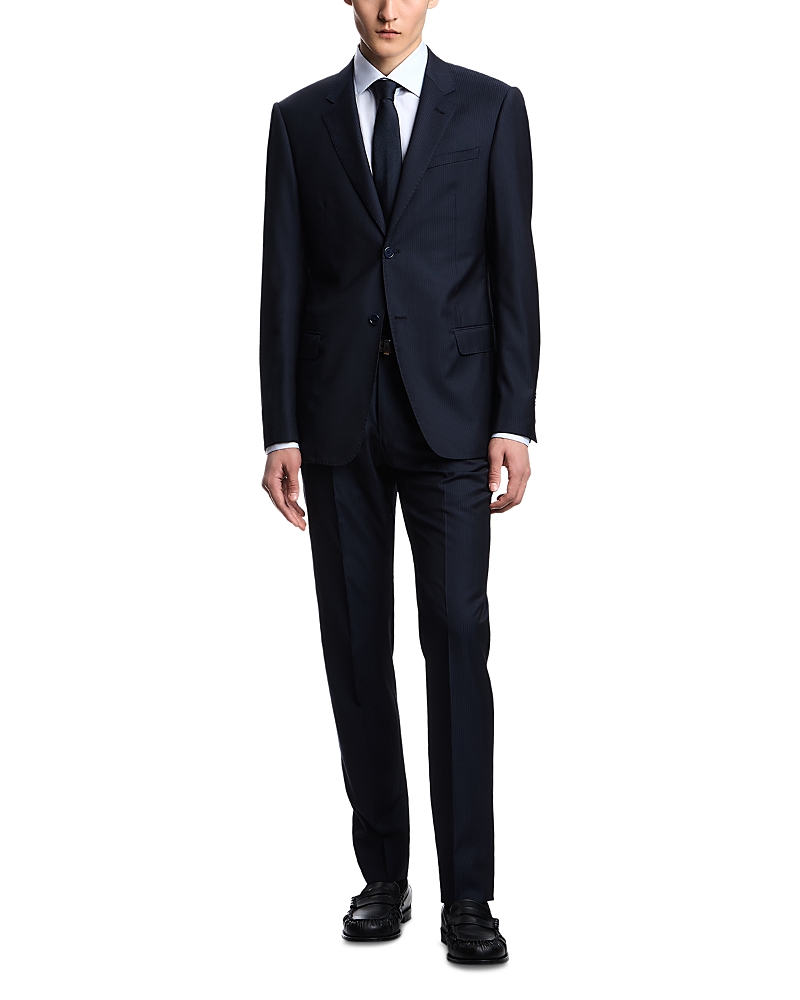 Emporio Armani Slim Fit Micro Pinstripe Suit Emporio Armani Slim Fit Micro Pinstripe Suit