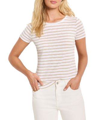 NZT BY NIC+ZOE - Scoop Neck Stripe Tee