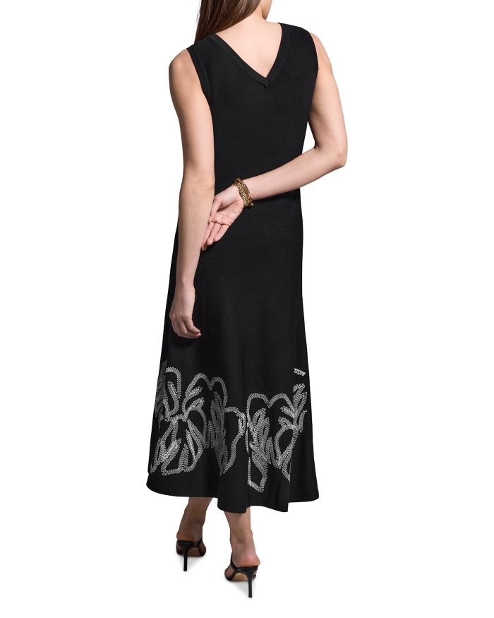 Embroidered Twirl Dress