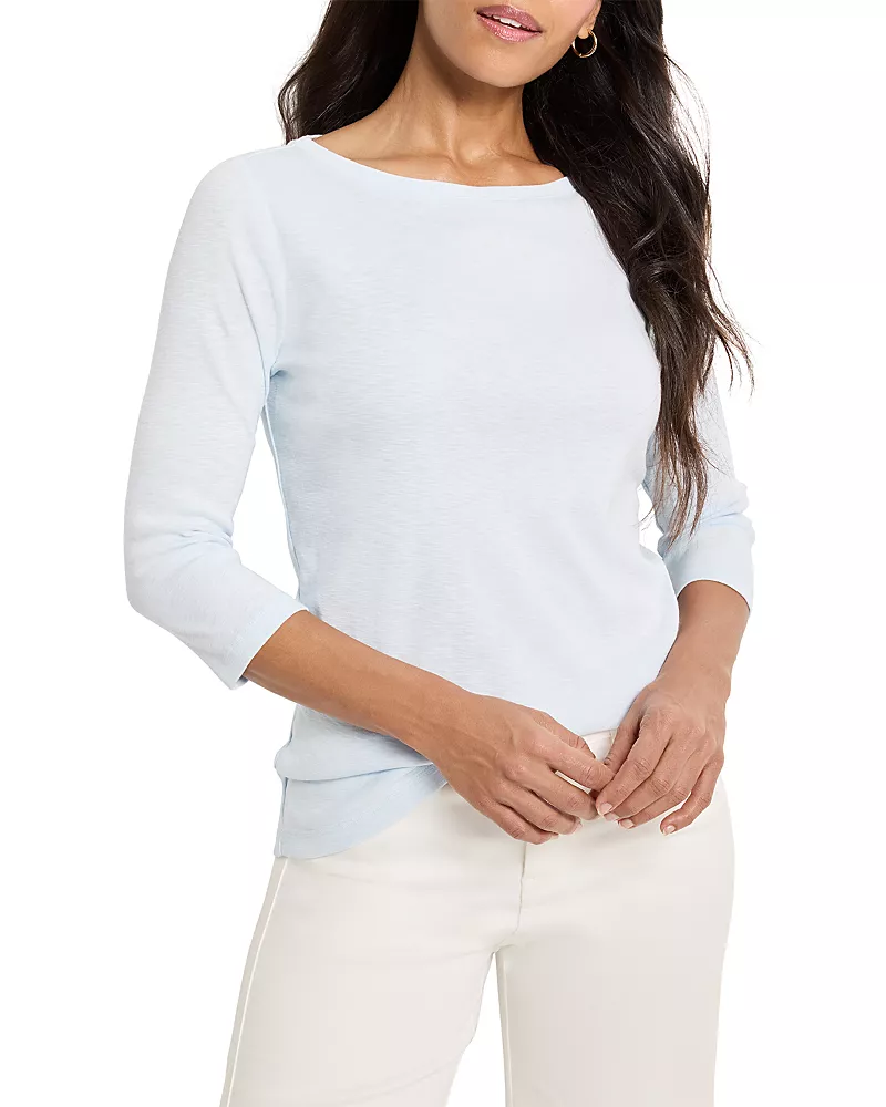 Nzt By Nic+Zoe Boat Neck Tee