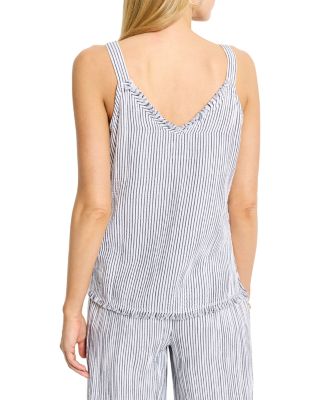 Pin Stripe Gauze Tank Top