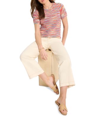 Spacedye Tuck Stitch Sweater Tee