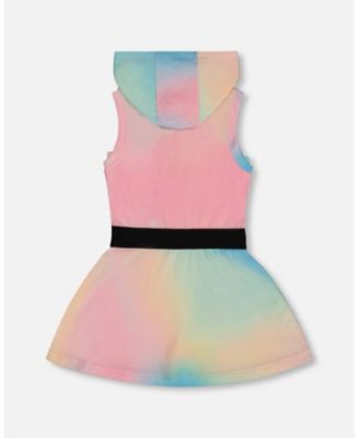  Girls' Hooded Dress with Elastic Waist - Little Kid