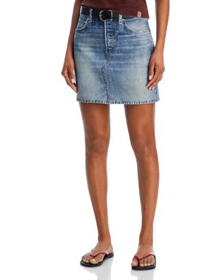 【関税込み】rag & bone ブルー Miramar Ponte ミニスカート Rag & Bone Women's Miramar Ponte Mini Skirt | A.K. Rikk's