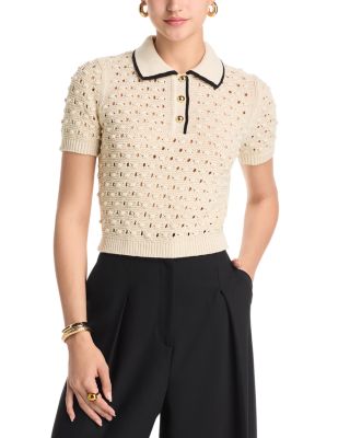 FRAME - The Bauble Polo Sweater