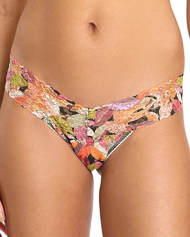 Shop Hanky Panky Printed Signature Lace Low Rise Thong