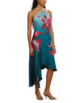 Alohi Placed Print Dress