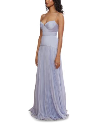 Saylor Pleated Gown