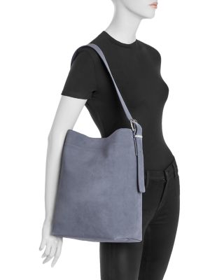 The Essential Bucket Tote in Suede